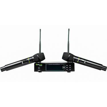 Microfono Inalambrico Inovaudio Md-202 Doble De Mano